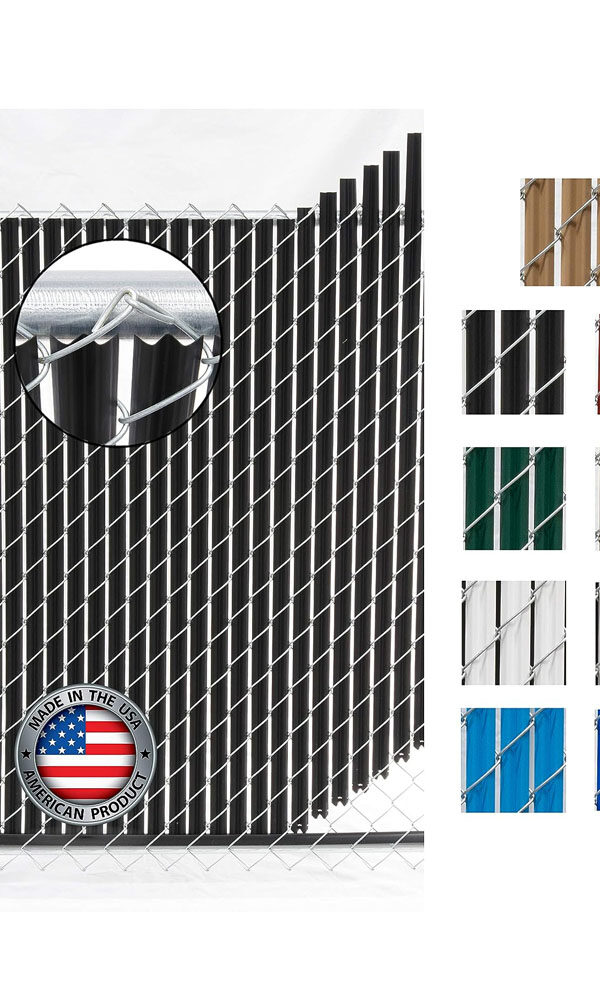 FenceSource Wave Slat (9 Colors) Single Wall Bottom Locking Privacy